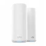 Juhtmevaba v&otilde;rguruuter NETGEAR Orbi RBE872 WiFi 7, komplekt v&otilde;imendiga, 21 Gb/s, 10 Gb/s