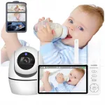 NANNY beebi hingamise monitor videokaameraga ja h&auml;llilauludega