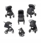 4BABY COPPER k&auml;rukas kuni 22 kg, suured rattad