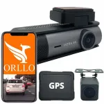ORLLO RX700PRO auto videoregistraator, 4K ees, Full HD taga, GPS, WiFi