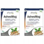 Toidulisand PHYSALIS ASHWAGANDHA + MAGNESIUM, 30 tabletti, 2 pakki