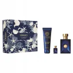 Versace Dylan Blue komplekt: tualettvesi 100 ml, du&scaron;igeel 150 ml, tualettvesi 5 ml