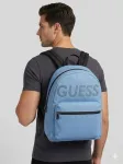 GUESS sinine linnaseljakott suure eesttaskuga, 39x30x14 cm