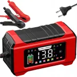 Automaatne akulaadija Blow 24V 15A LCD-ekraaniga ja taastamisfunktsiooniga
