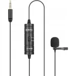 Lavalier mikrofon BOYA klambriga, 3,5 mm &uuml;hendus, 6 m kaabel