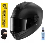 Kogupeakattega kiiver SHARK SPARTAN RS Dark Shadow must matt S