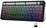 Mehaaniline klaviatuur Attack Shark X85, 75%, juhtmevaba, RGB-taustvalgustus, Hot Swap, 2.4GHz