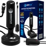 UHF VHF FM DVBT-2 30dBi FHD 4K tubastele teleritele antennid