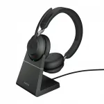 Jabra Evolve2 65 juhtmevabad k&otilde;rvaklapid k&otilde;rvadele koos alusega, Link389c, UC, stereo
