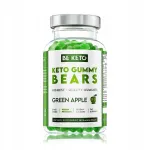 Kommid BeKeto Jellies Bears roheline &otilde;un, 60 tk