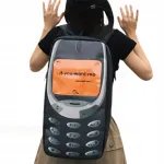 Nokia stiilis seljakott retro telefonitr&uuml;kiga