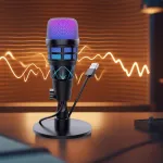 Kaasaskantav USB mikrofon arvutile