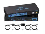 KVM-l&uuml;liti 2 arvutile, 1 monitorile, 4K 60Hz, USB 3.0