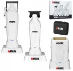 WMARK NG-1638W habemeajamiskomplekt: pardli, trimmer, habemetiiger