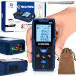 Lasermaa m&otilde;&otilde;tur Techtool, digitaalne, roheline/punane laser, >70 m