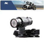 Must mini 1080P seikluskaamera sportimiseks jalgrattakiivrile