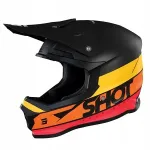 Motokrossi kiiver SHOT FURIOUS STORY, oranž matt, suurus L