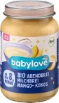 BABYLOVE orgaaniline mango-kookospiima-riisipuder beebidele alates 8 kuud, 190 g