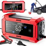 Aku laadija LCD-ekraaniga, 12V 6A, automaatne, remondifunktsiooniga
