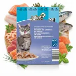 Juliet m&auml;rg kassitoit kalade valik kastmes, 12 x 100 g (1,2 kg)