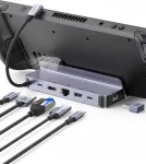 UGREEN 6in1 dokk: 4K HDMI, USB, Ethernet, PD USB-C
