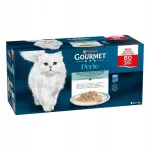 Gourmet Perle niiske kassitoit turska, l&otilde;het ja lestaga kastmes, 60 x 85 g