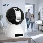 Siseteljeline IP-kaamera 2K, 8x suum, p&ouml;&ouml;ratav, WiFi 2.4/5G, signalisatsioonituvastusega
