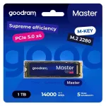 GOODRAM Master GEN5 1TB PCIe NVMe 5.0 x4 SSD-ketas