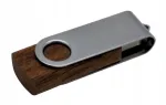 Graveeritud USB m&auml;lupulk, 8 GB, tume puit