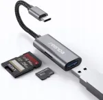 USB-C adapter SEENDA 3-in-1: USB 3.0, SD ja TF kaardilugeja