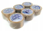 Rubber Smart pruun kleepuv lint, 48 mm x 60 m