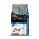 Kuiv kassitoit BRAVERY, 7 kg, heeringaga, teraviljavaba