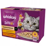 WHISKAS niisktoit kassidele kanaga, lambalihaga ja kalkunilihaga kastmes 12x85 g