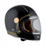 Motorratturi kiiver By City Roadster, kuldne/must, L suurus