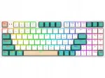 REDRAGON Veigar K643GWC Pro klaviatuur, RGB-taustavalgustusega