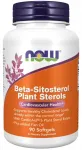 NOW Foods Beta-sitosterol, taimset sterooli ja kala&otilde;li toidulisand, 90 kapslit