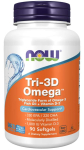 Toidulisand NOW Foods Tri-3D Omega-3 happed EPA/DHA, 90 kapslit