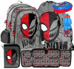 Spiderman koolikott, 5-osaline komplekt