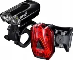 Jalgratta tulede komplekt INFINI I-260 LAVA, USB laetav