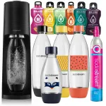 Sodastream Terra CO2 kassettide komplekt x4 Bolero granaat&otilde;una maitse pakikestega