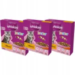 Kassitoit Whiskas Junior kanaga, 3 x 800 g