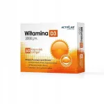 Toidulisand Activlab D3-vitamiin 2000 IU, 60 kapslit