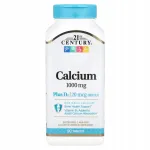 Toidulisand 21st Century Calcium Plus D3 1000 mg, 90 tabletti