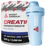 Kreatiini monoh&uuml;draat SPORT ARMOUR 300g vaarikamaitse tauriiniga