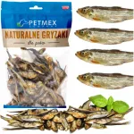 Kuivatatud kalad PETMEX Sprats, 100 g, naturaalne maius koertele