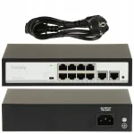 V&otilde;rgul&uuml;liti Tiandy TC-P3S010 PoE, 8 porti, 2 uplinki, 5.6 Gb/s