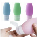 Silikoonist 65 ml reisipudelid kosmeetikale