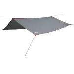 Veekindel taffeta telgi kate, 360x294 cm, hallikas-oranž