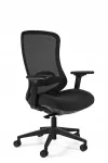 Kontoritool ADAPTA M, must, ergonoomiline, p&ouml;&ouml;rdemehhanismiga