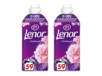 LENOR Floral Bouquet kangapehmendaja, 2 x 1239 ml